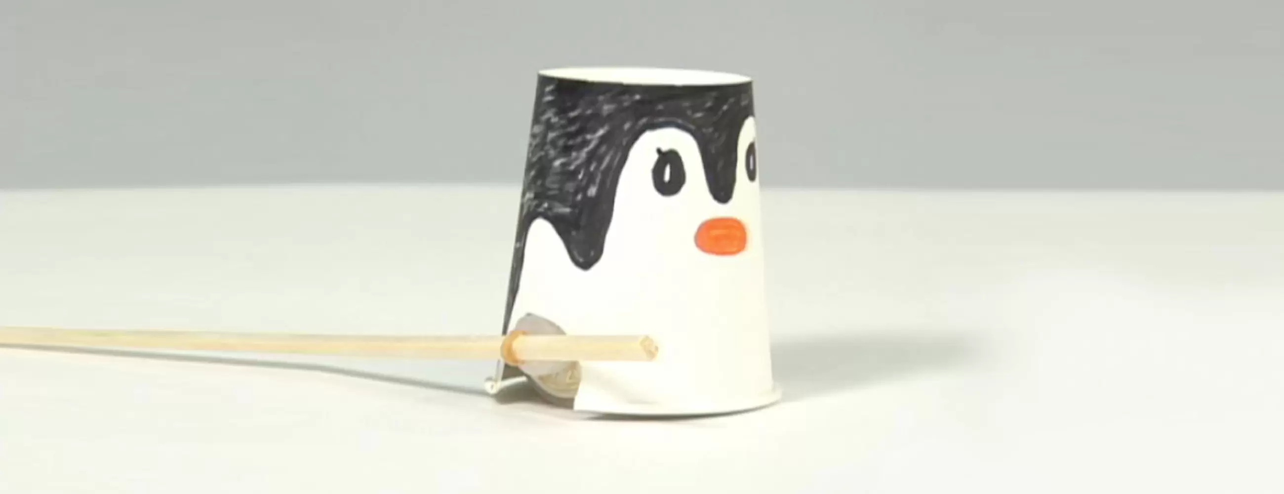工作 ゴム動力(どうりょく)ペンギン