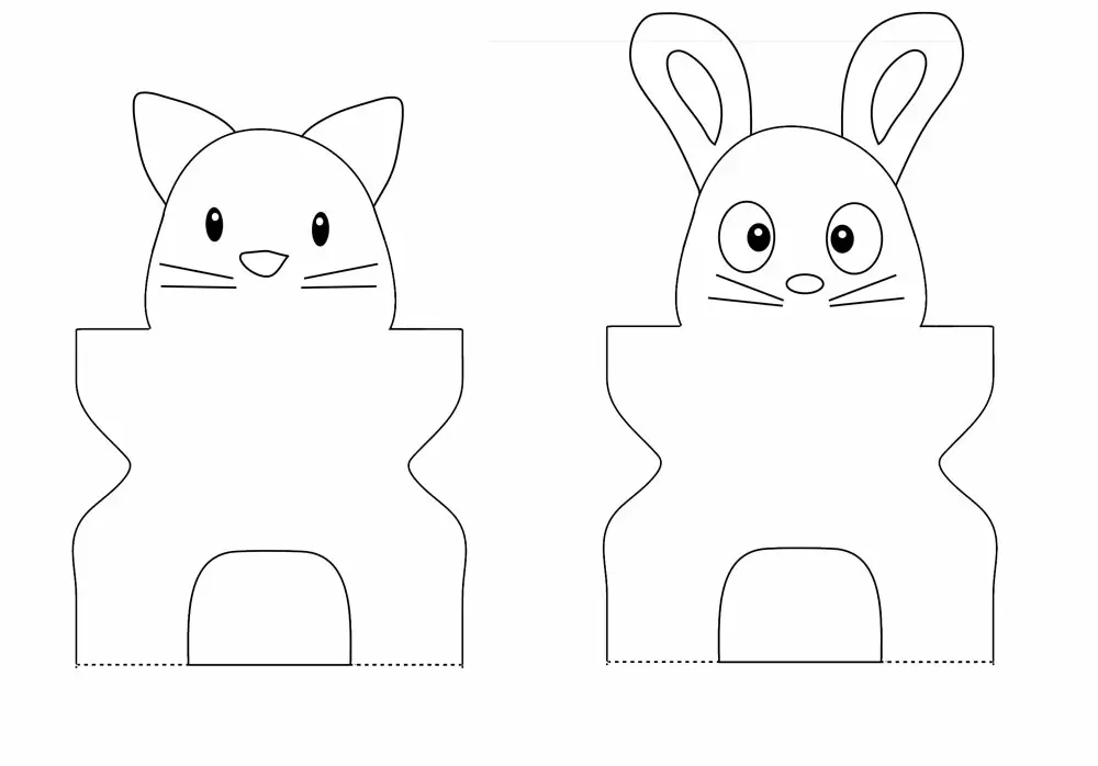 ねこやうさぎもつくれる