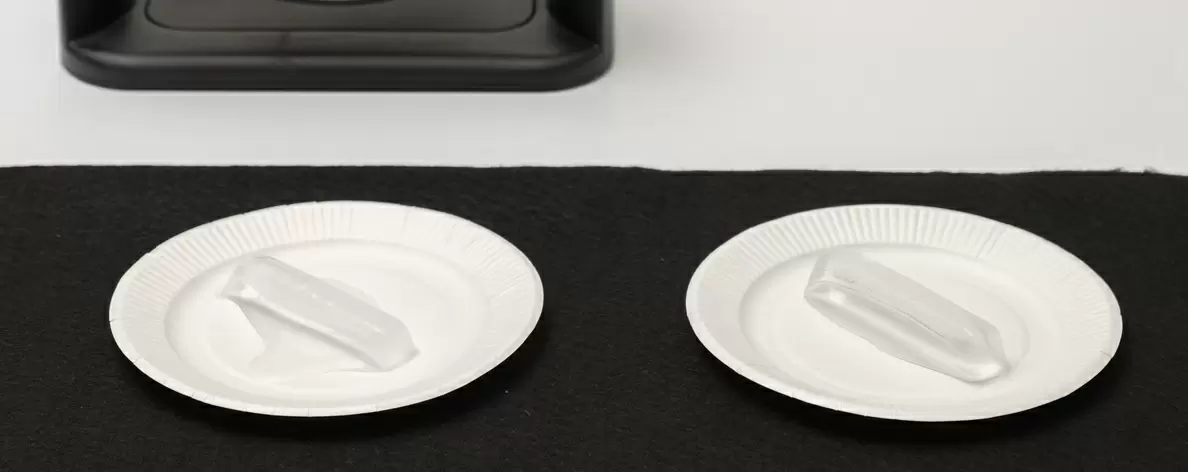 観察 氷(こおり)のとけ方(かた)をくらべよう！