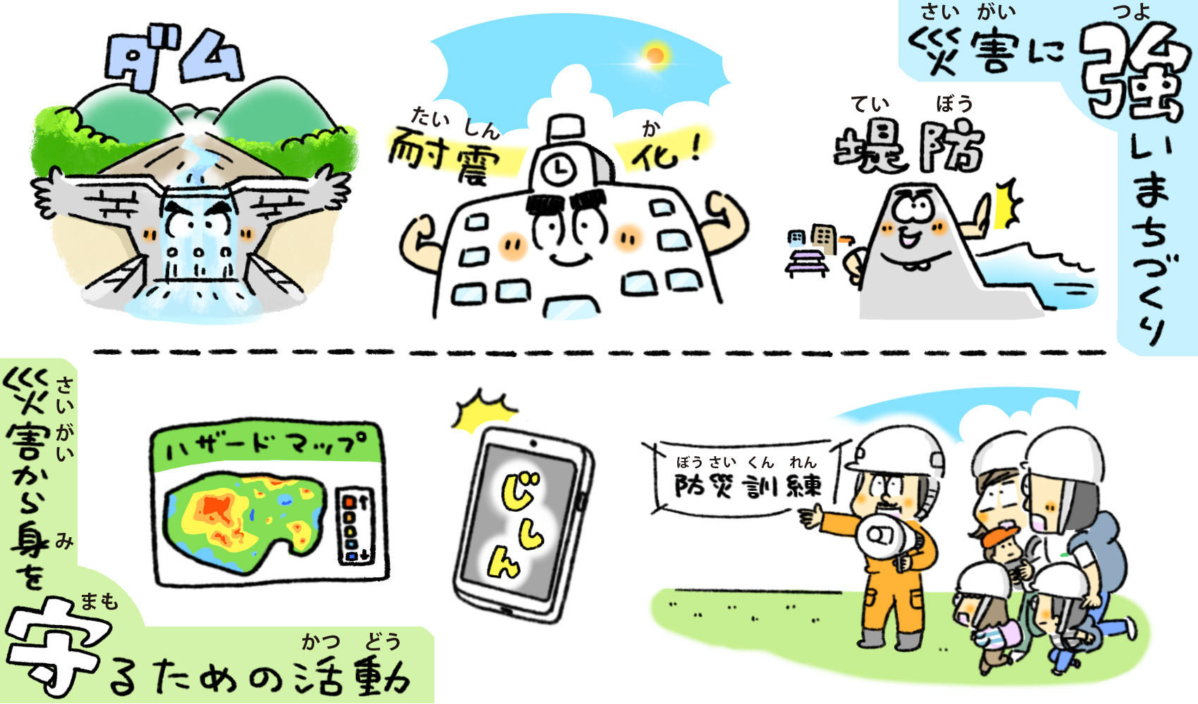 防災に関する税金の使い方