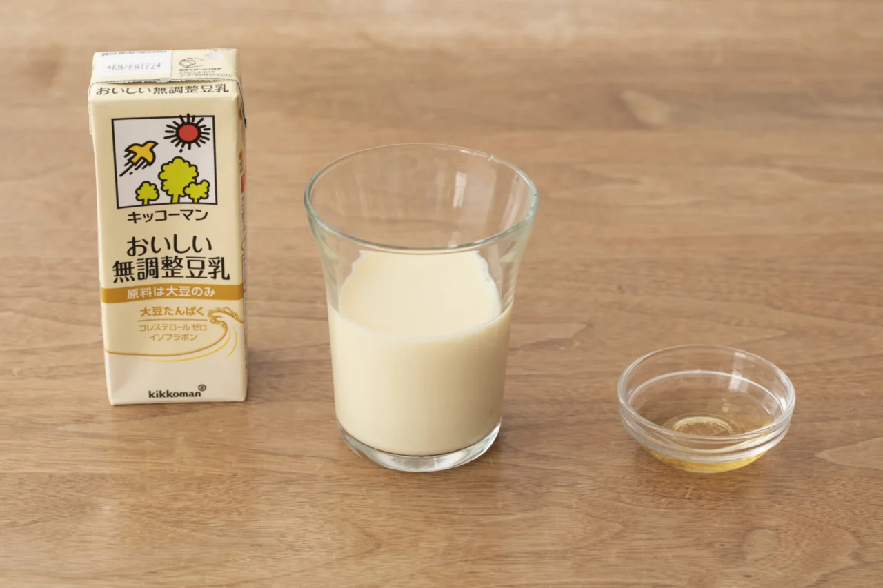 豆乳のすがたかたちを変えてみよう！ふしぎマジッククッキング｜実験