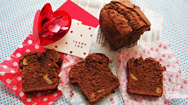 バレンタインには、心を込めたチョコバナナパウンドケーキを❤／元気な子どもが育つ毎日のごはん【第37回】