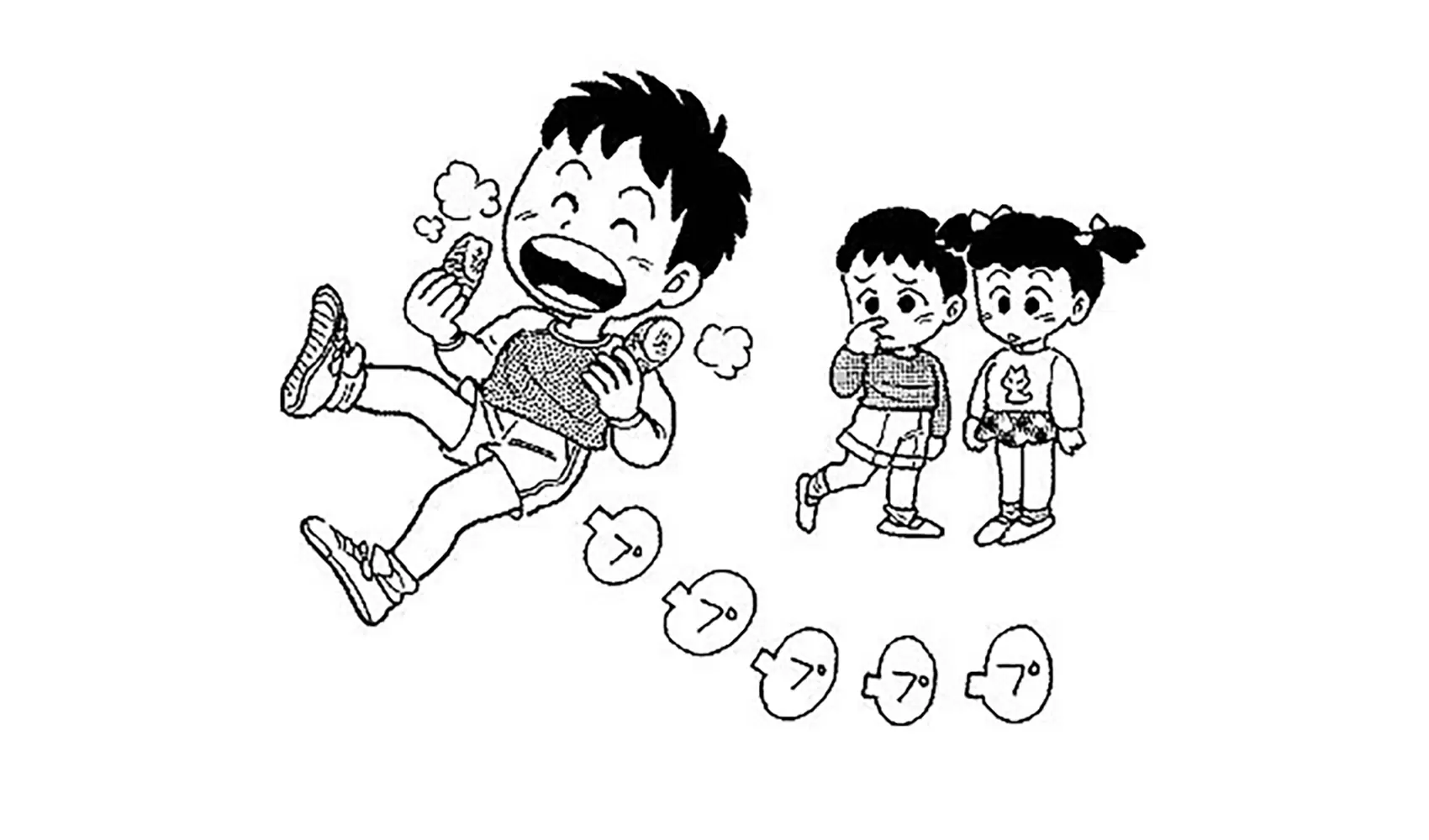 どうしてイモを食べるとおならがでるの