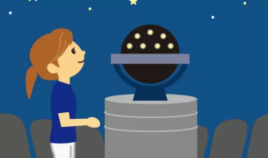 プラネタリウム職員