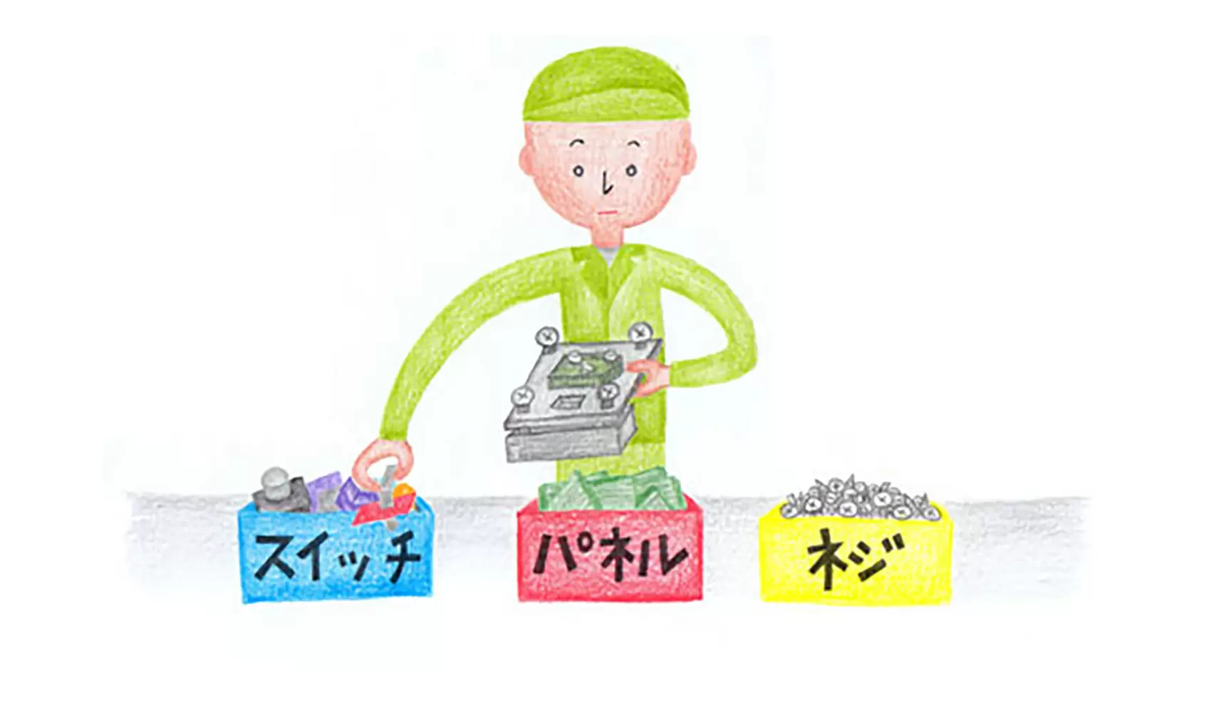 電気製品はなぜ部品を手で解体するのか？