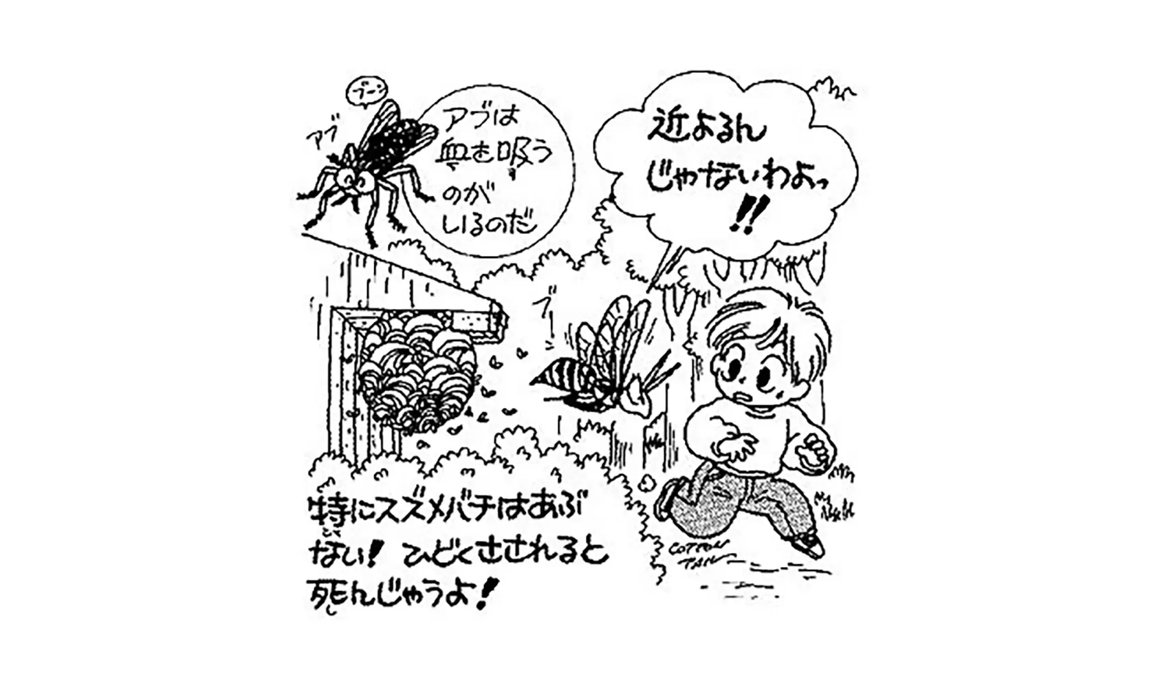 ハチはどうして人をさすの