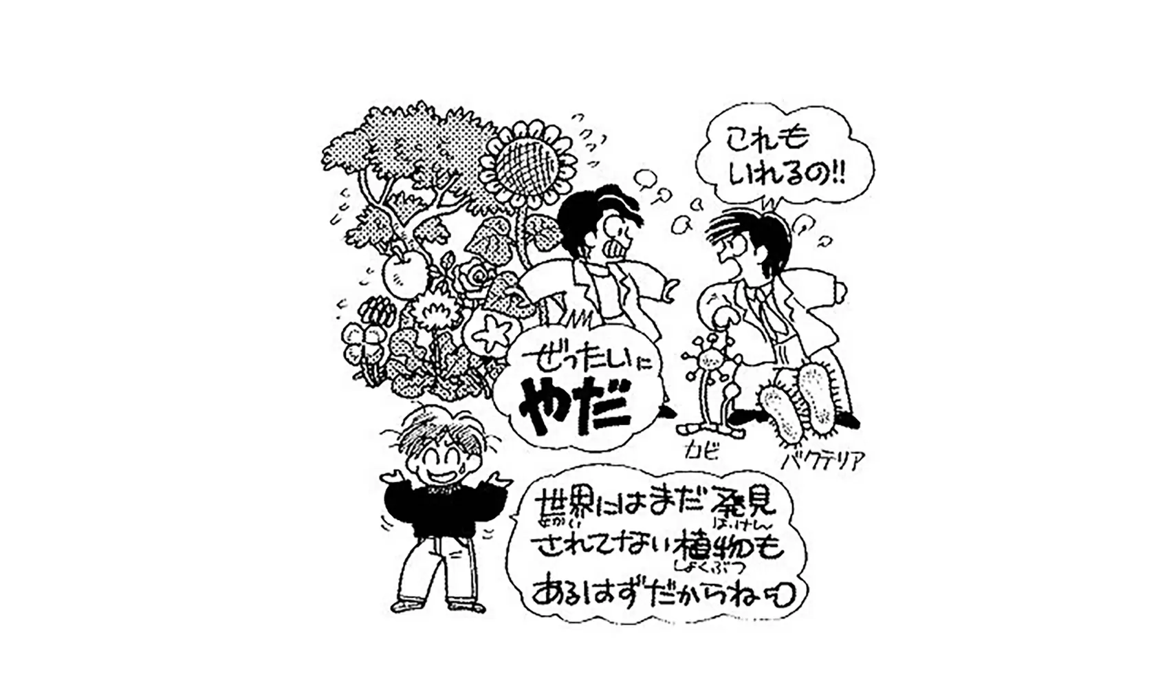 植物の種類は全部でいくつあるの