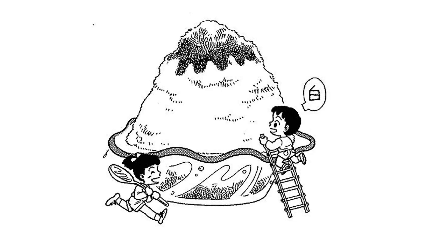 雪はどうして白いの