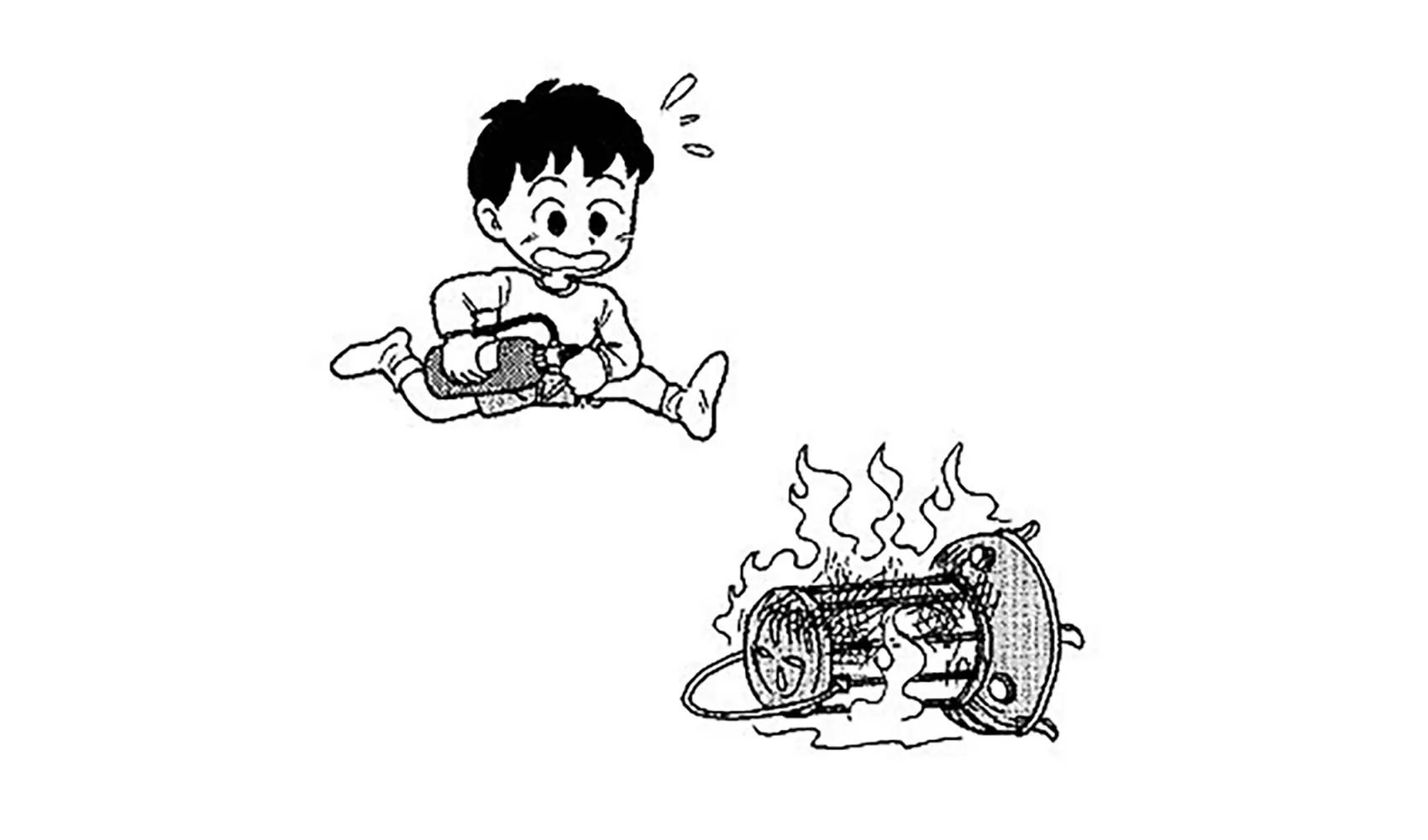 油に火がつくとどうしてもえるの
