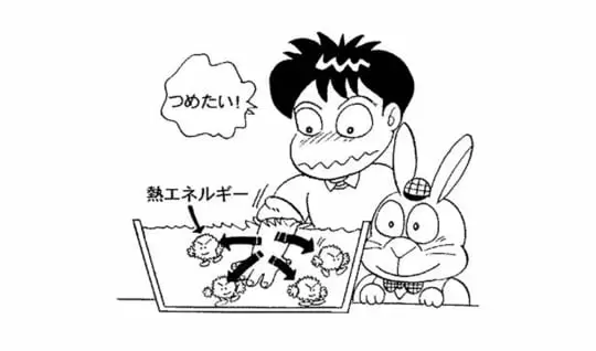 水はどうしてつめたいの