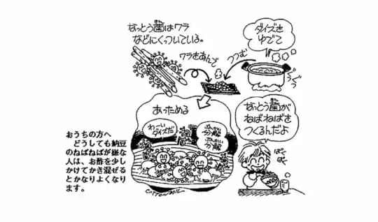 なっとうはどうしてねばねばして糸をひくの