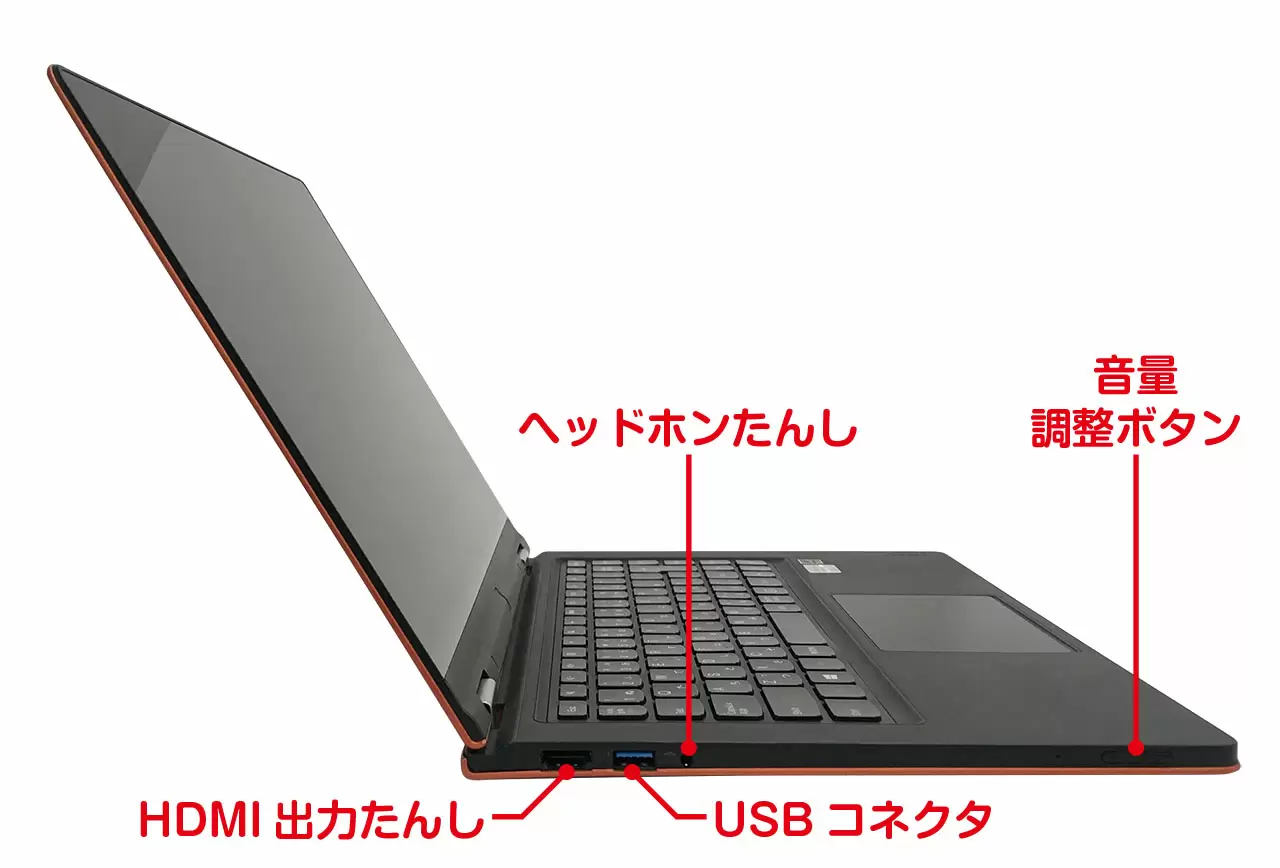 ノートパソコン(横)