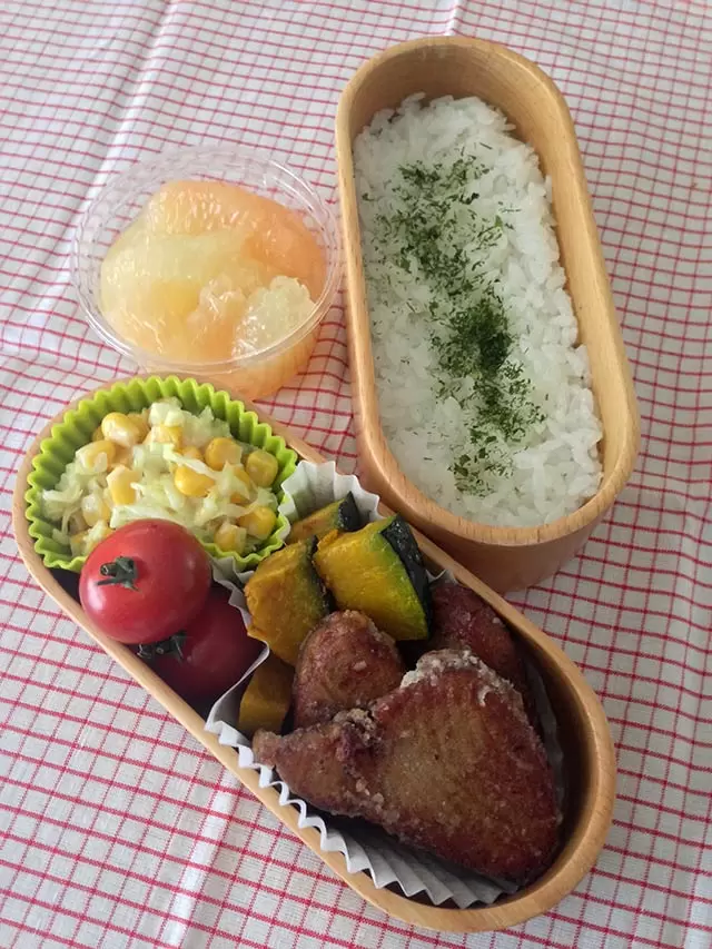 カツオのカレー風味から揚げ弁当／元気な子どもが育つ毎日のごはん【第2回】