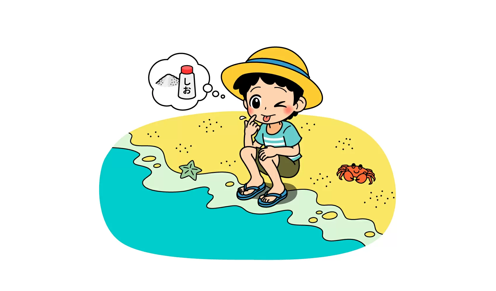 なぜ、海の水はしょっぱいの？