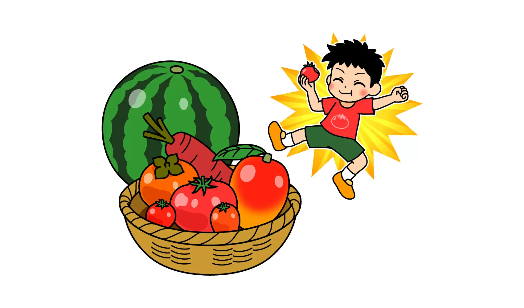 トマトはなぜ赤いの？ | 植物 | 科学なぜなぜ110番 | 科学 | キッズネット