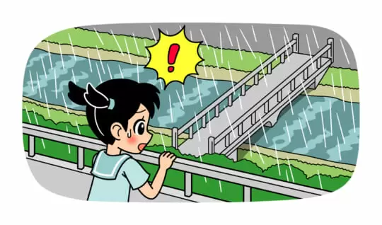 梅雨だけじゃない、大雨に注意！ 川の増水・氾濫はどうやって起こるの？