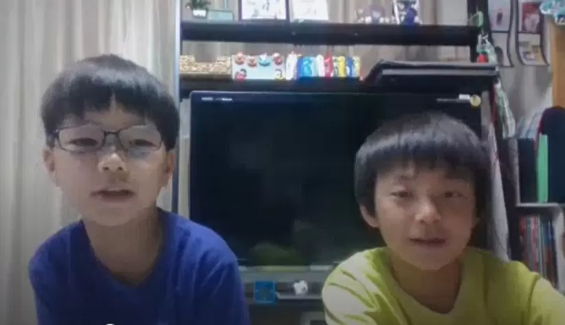 同い年で、名前も同じ「こう」という2人。左が晃さん、右が昂さん。