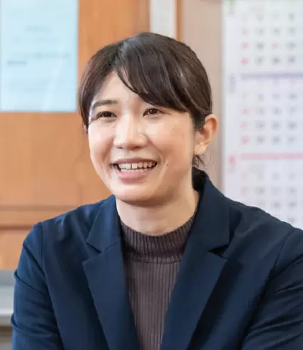 千曲市埴生中学校 山口直子先生/中学1年・英語