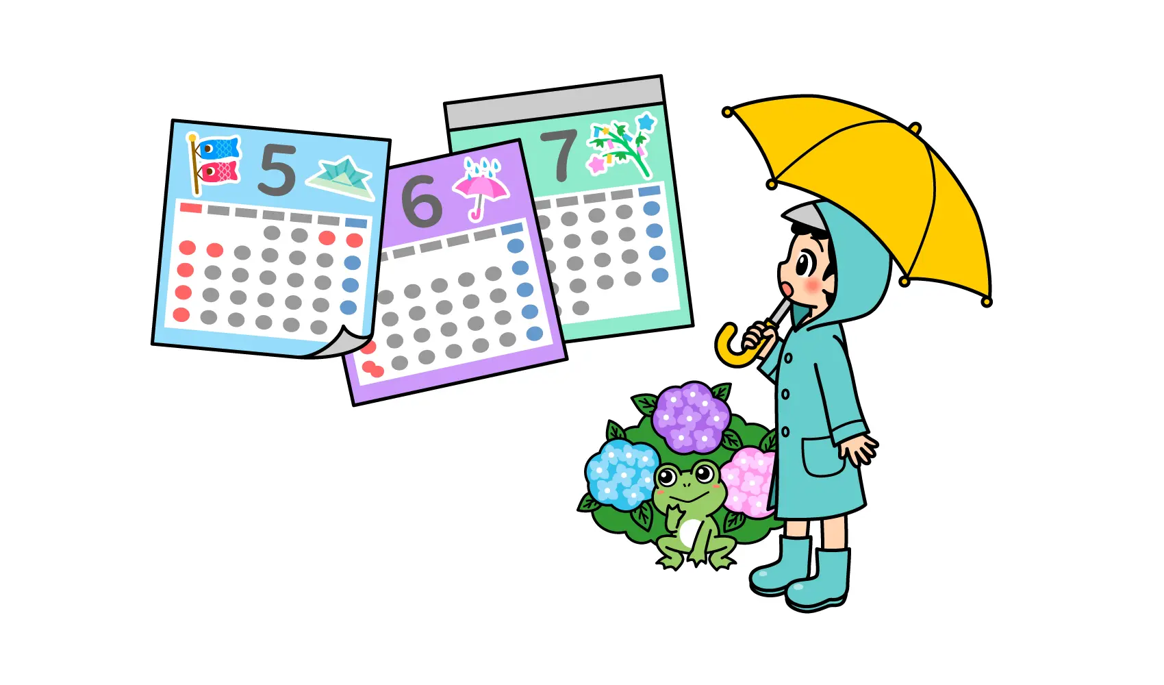 梅雨入り、梅雨明け　いつ、どのタイミング？