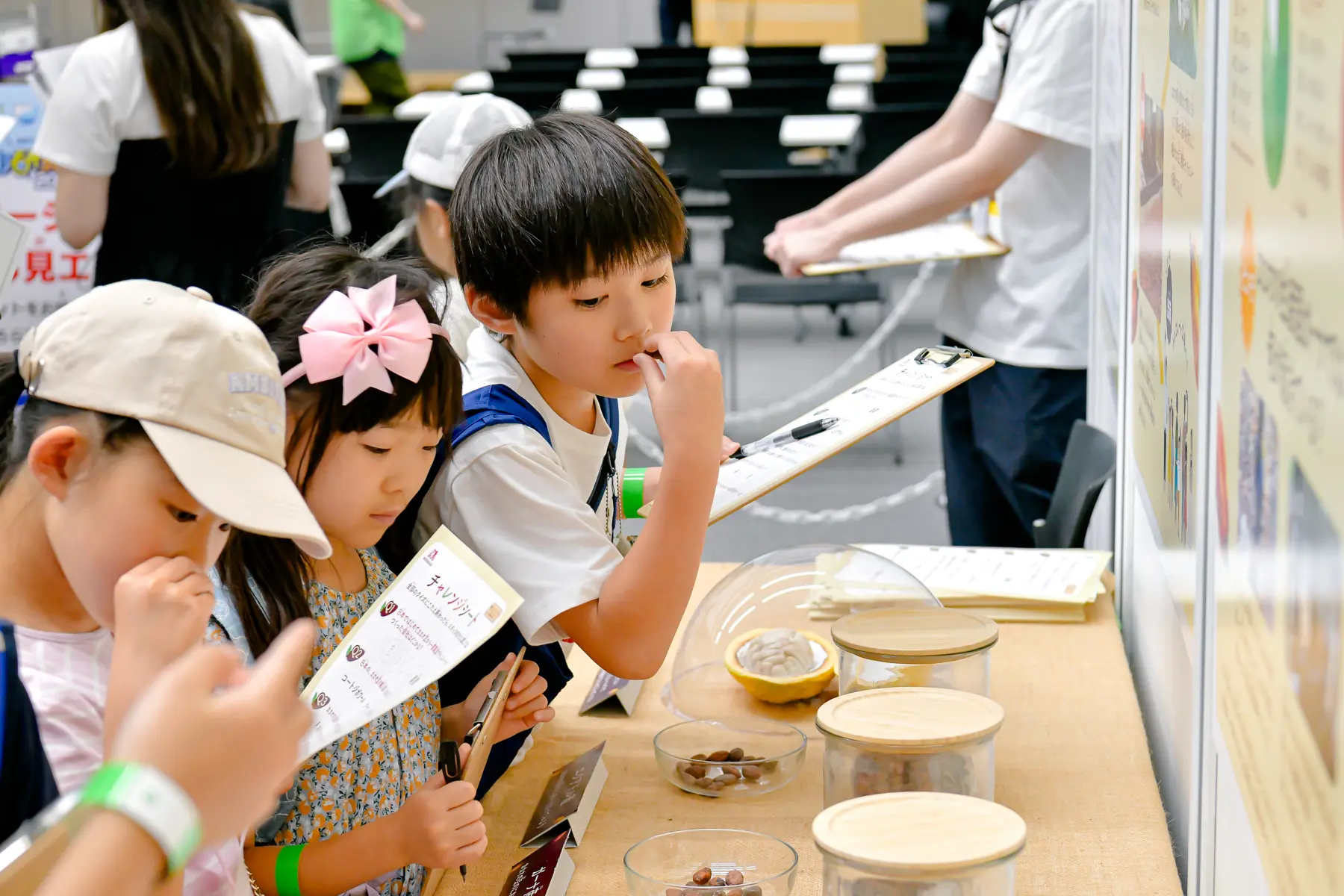 森永製菓】チョコレートを楽しく学んで寄付にもなる体験展示！【自由