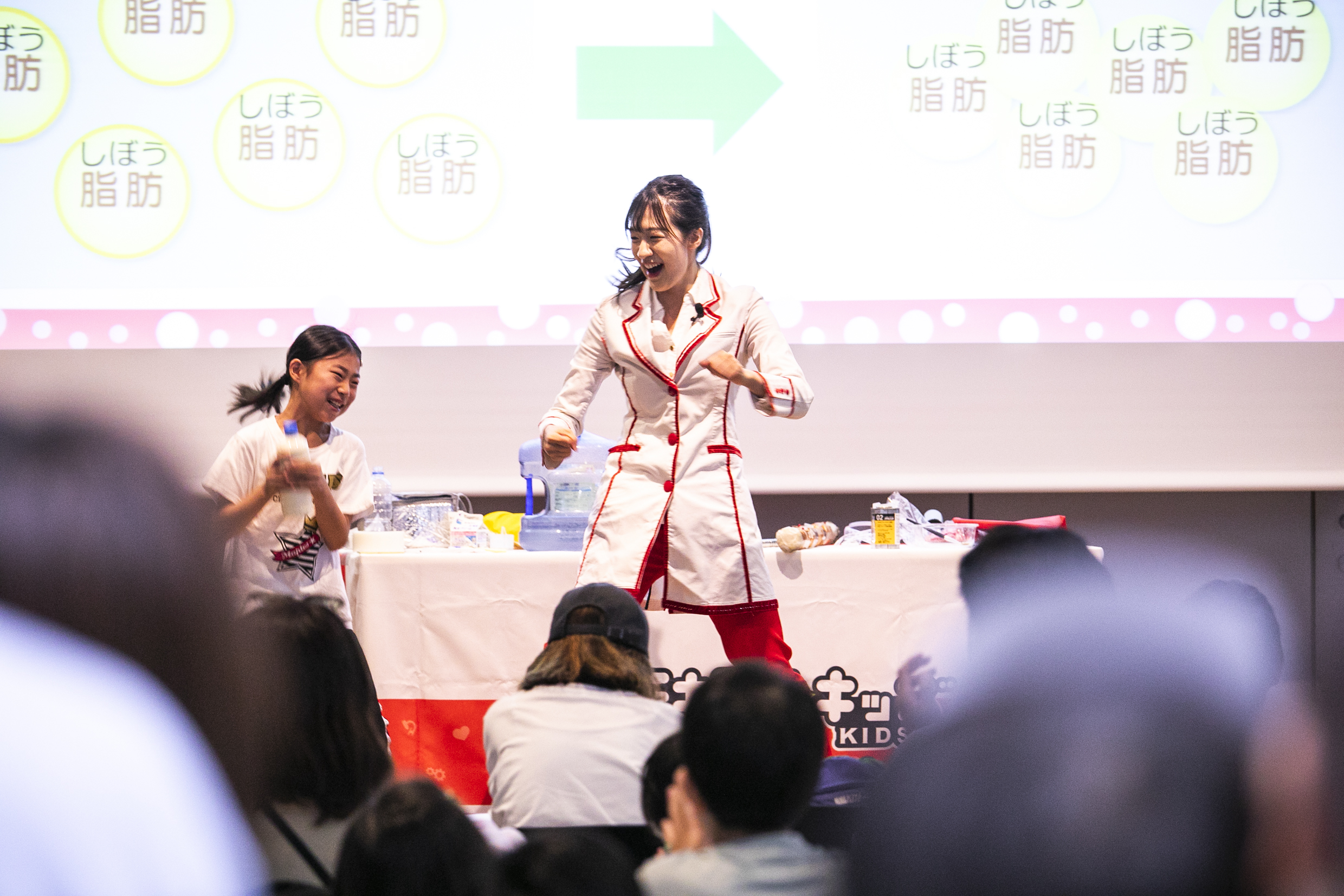 子どもが参加しての実験１