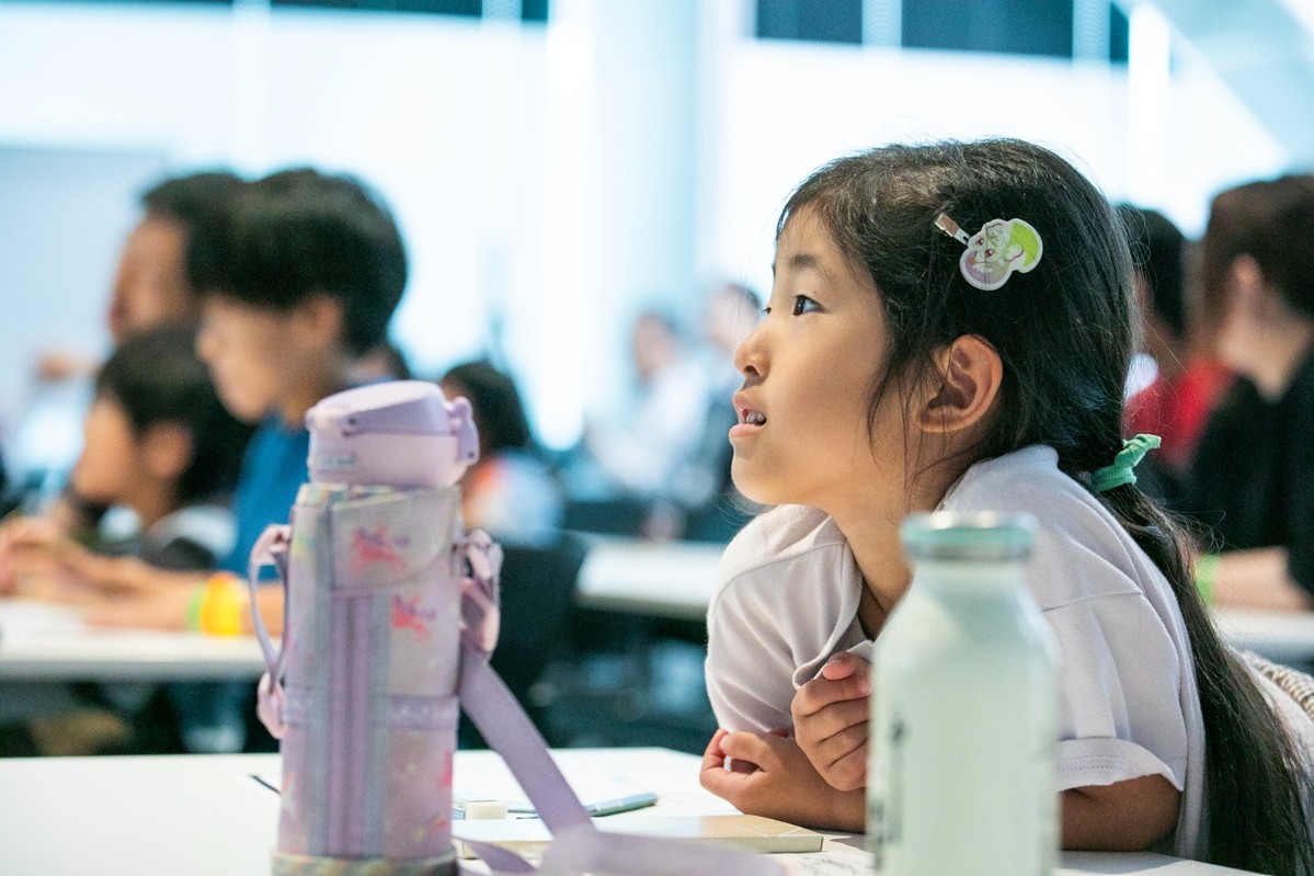 イベントに参加する子ども