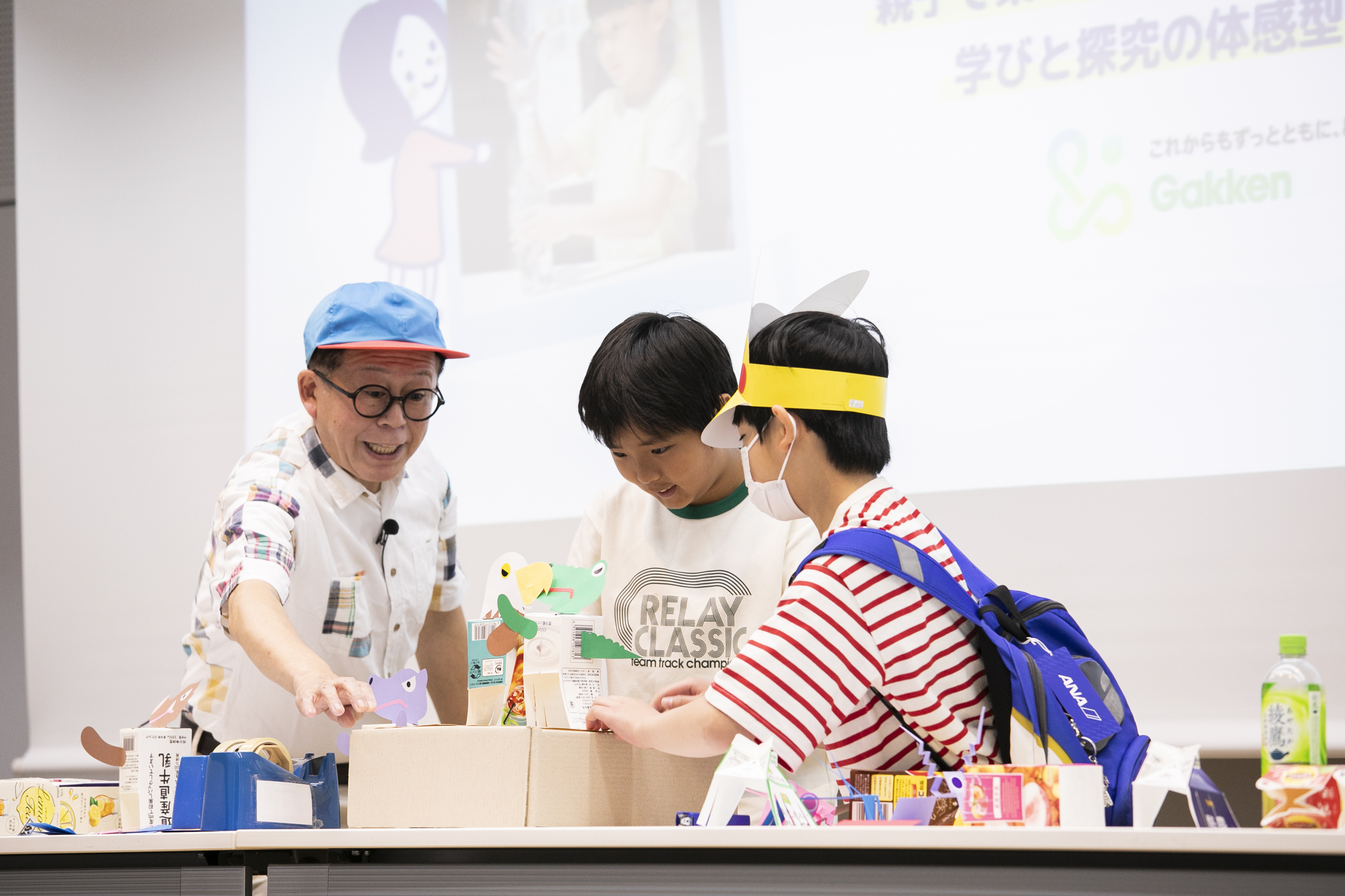 紙パック相撲３