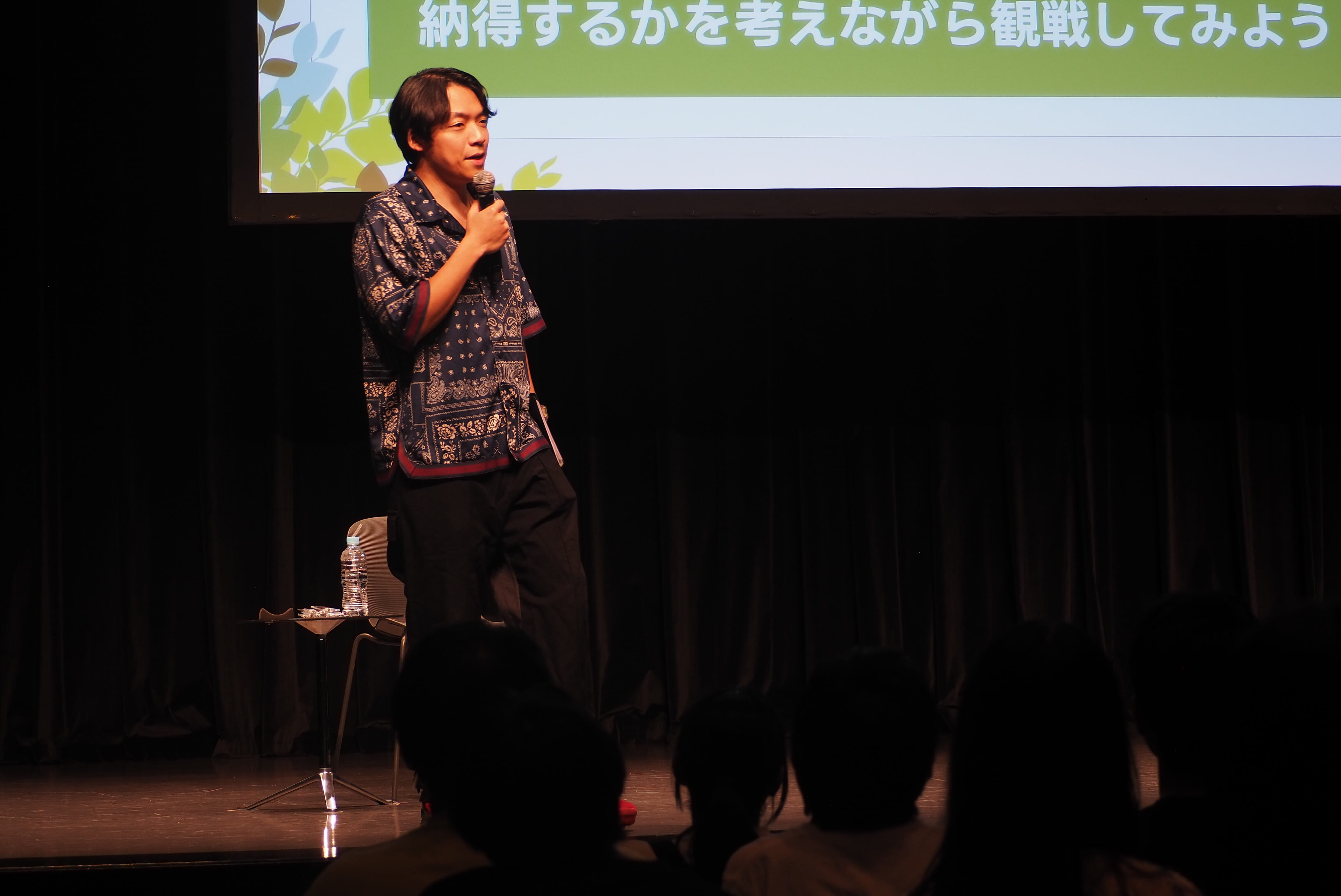 ゼロエミッションスクール大阪会場のQuizKnock伊沢さん