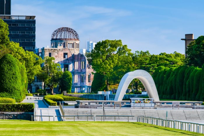広島県／広島平和記念公園、原爆ドーム