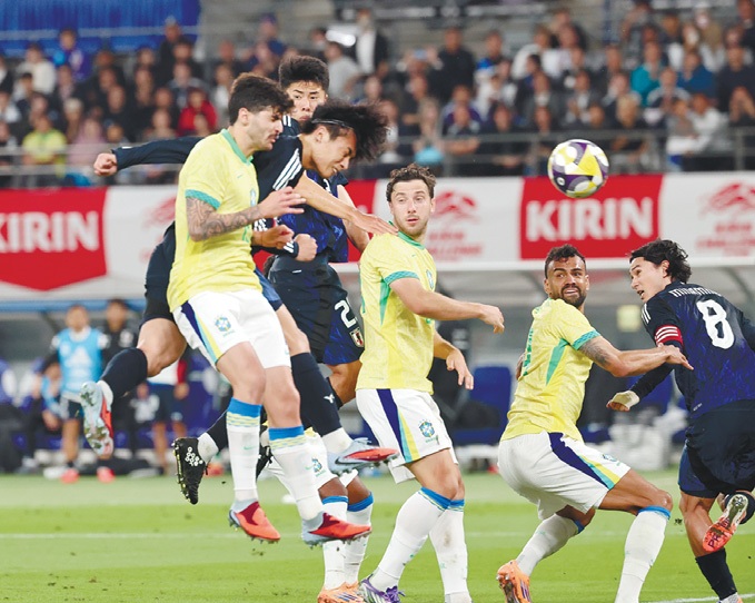 ついに勝ったよ!ブラジルに