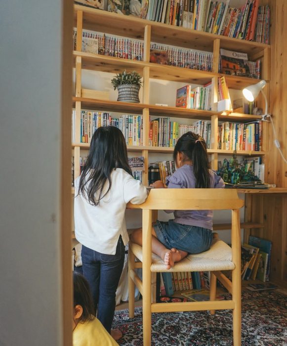 子どもの学習机のインスタグラム画像