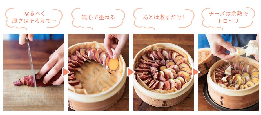 せいろ蒸しの作り方