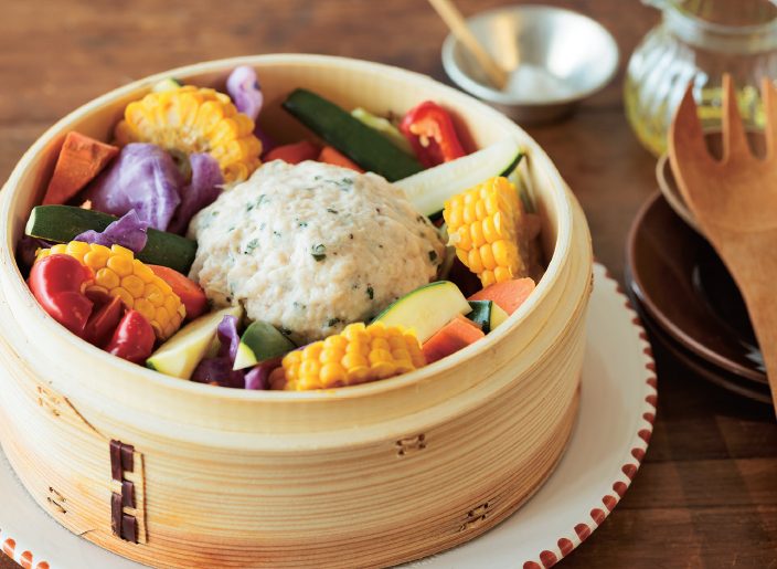 温野菜のせいろ蒸し