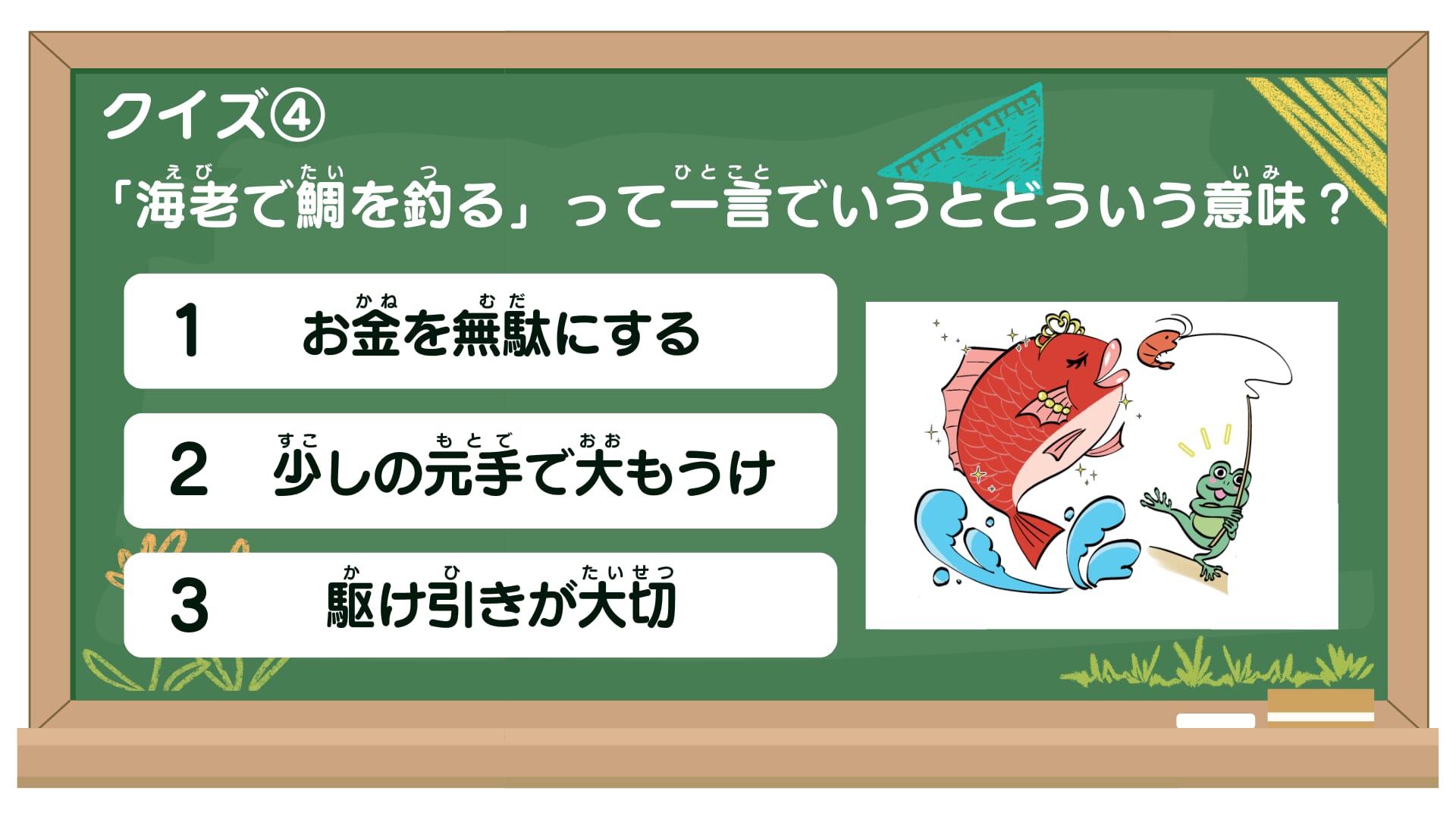 ことわざクイズ画像