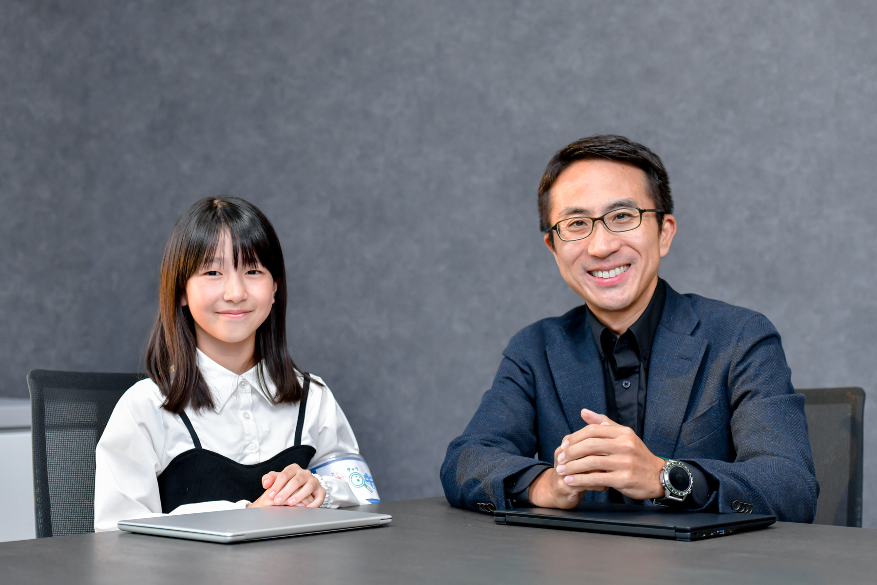 大隈社長と記念撮影