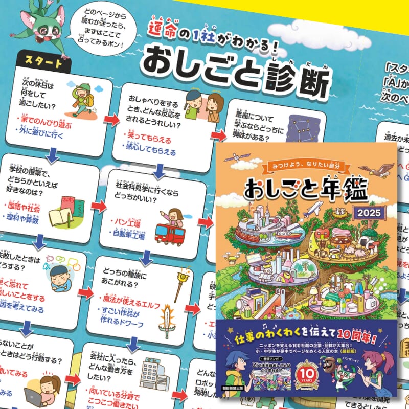 おしごと年鑑とおしごと診断