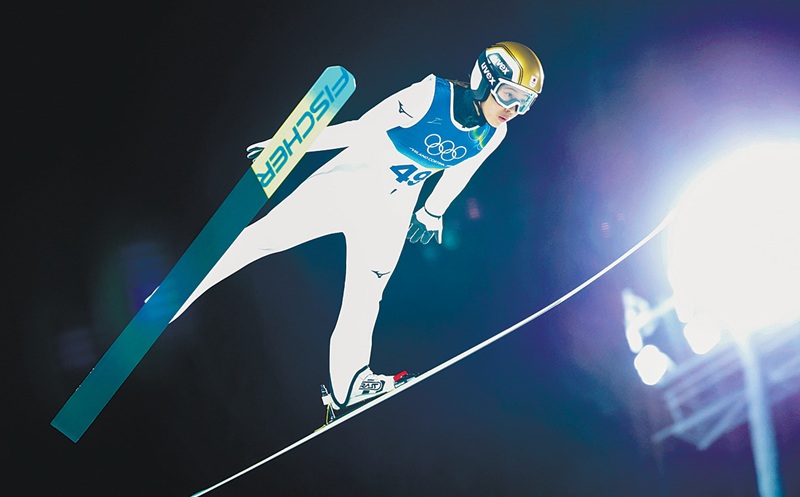 スキージャンプ