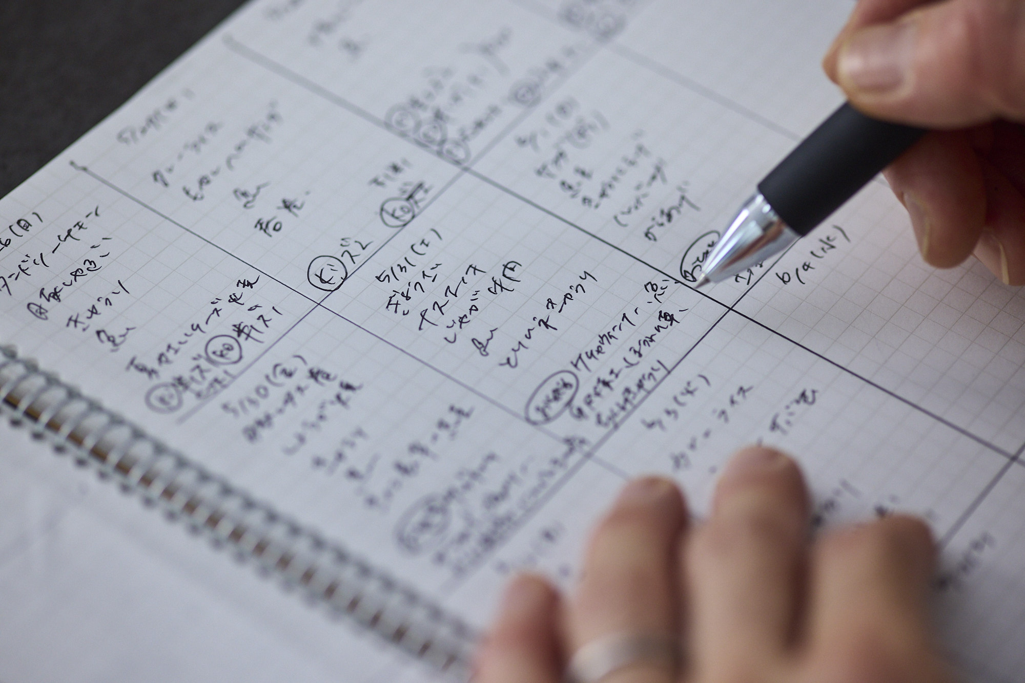 女医さんが6年前から続けている「献立ノート」。メニューの重複を避けられ、買い出しもスムーズになるのだそう!