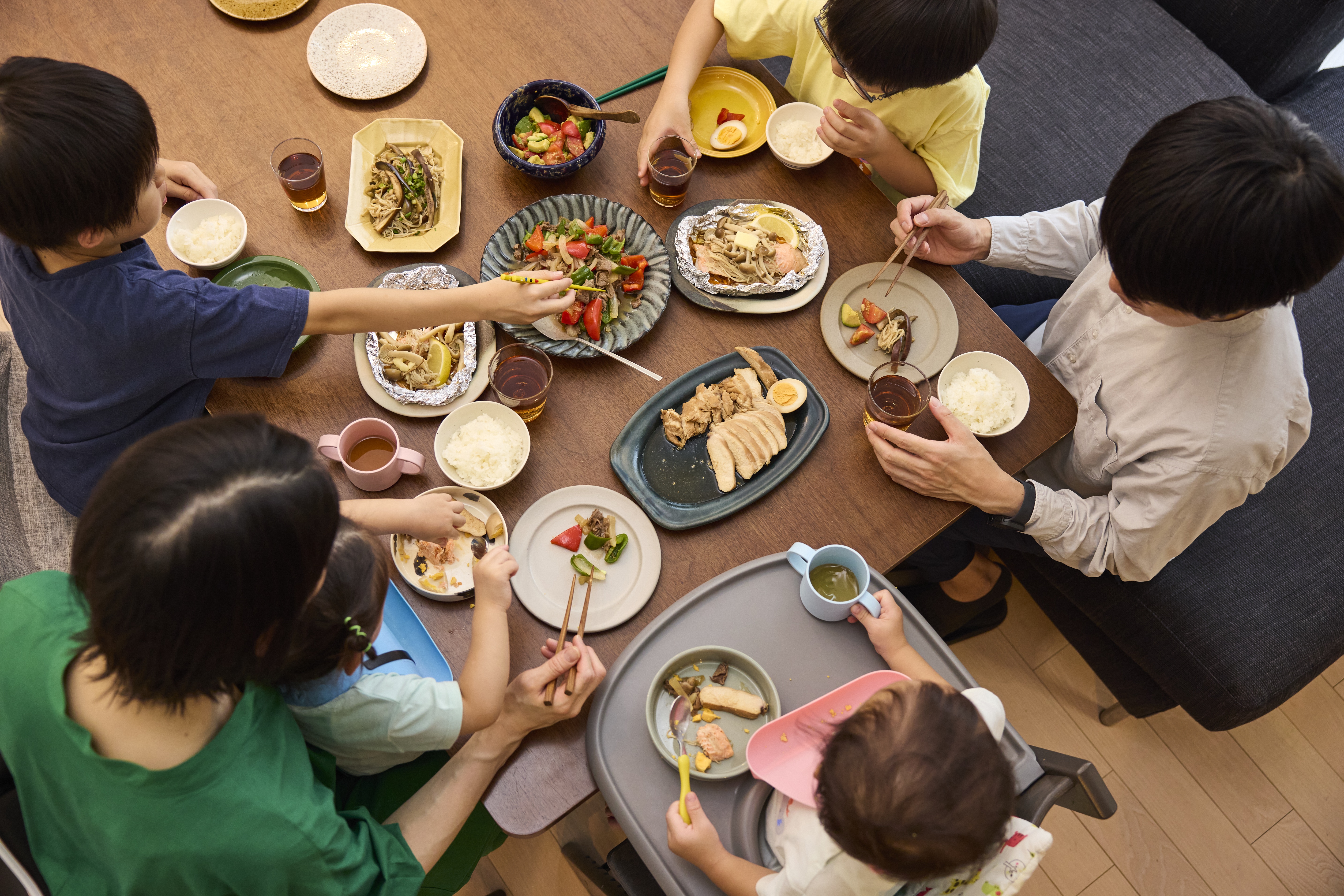 「何をつくってもらったかより、誰につくってもらったか」。食事に込められた想いや食卓の空気感を大切にしている女医さん。