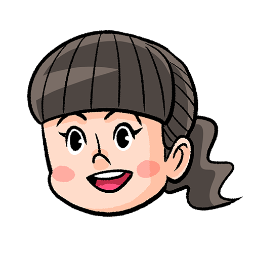 地球防衛隊の空の顔イラスト