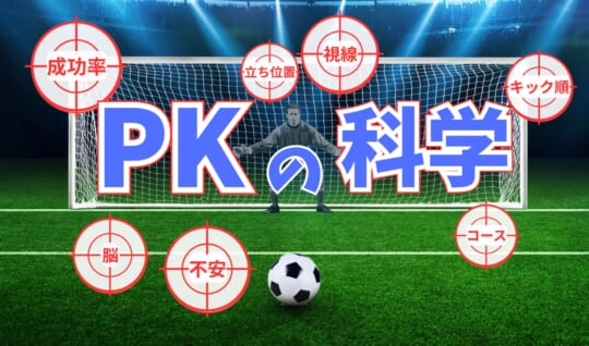 PKの科学　一流選手でも失敗する理由は？　サッカーワールドカップ2026