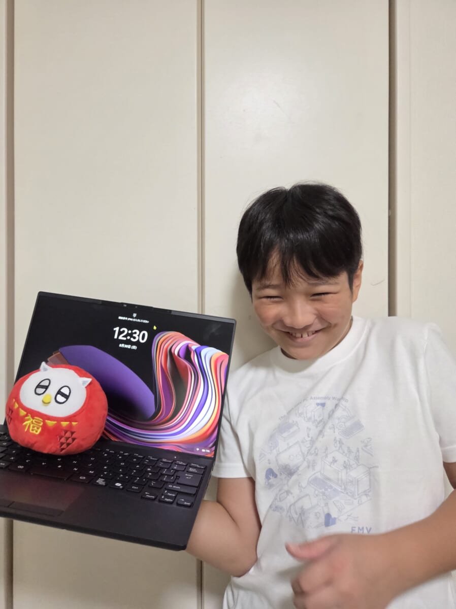 ついにパソコンが届いた!